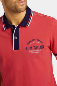 Thumbnail for Tom Tailor - Printed Polo Shirt
