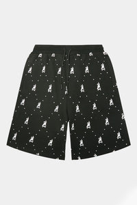 Thumbnail for Crooks and Castles - Skull Bunny AOP Shorts