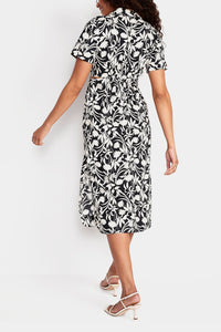 Thumbnail for Old Navy - Cutout Midi Shirt Dress for Women