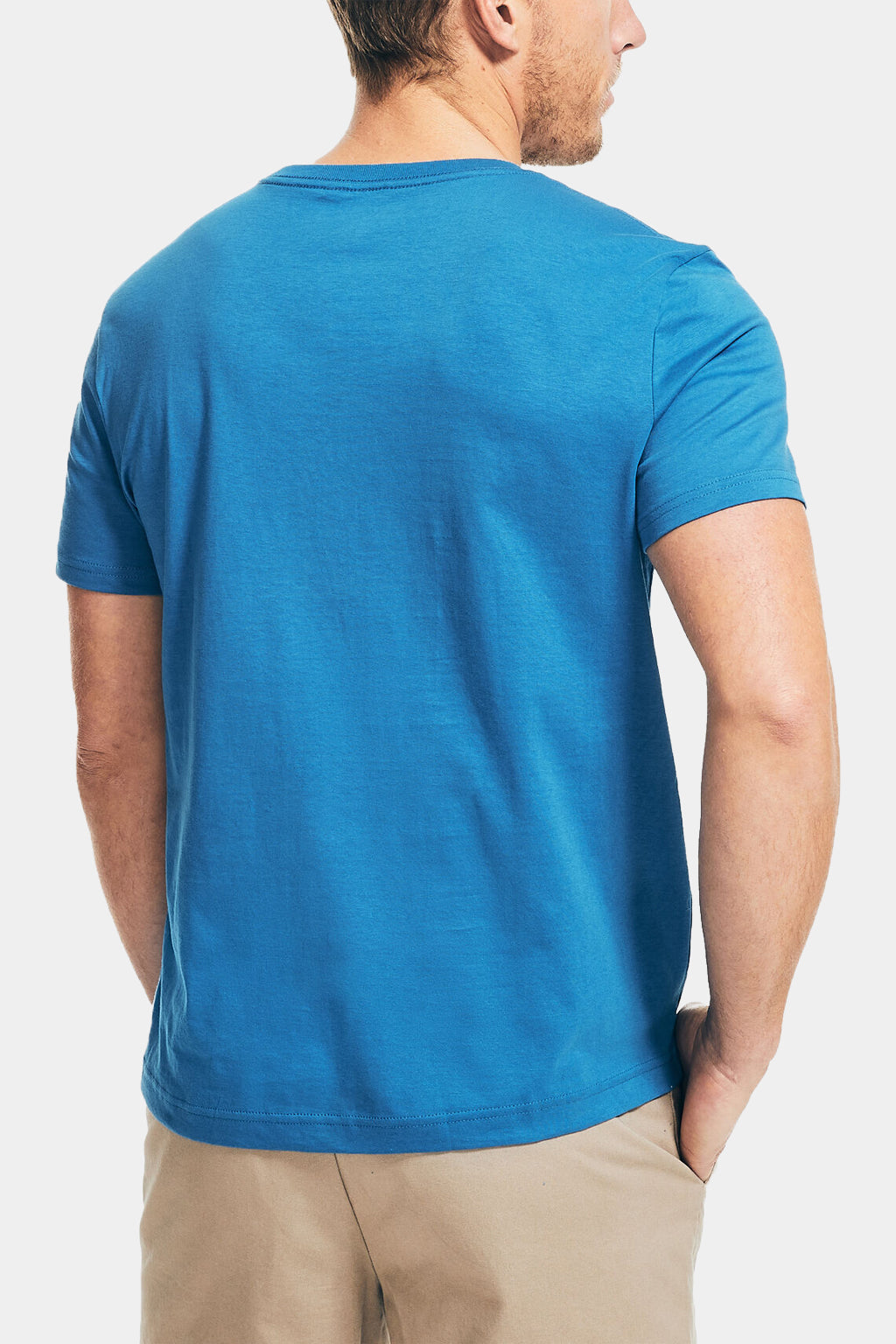 Solid Short Sleeve Round neck Tee T-Shirt