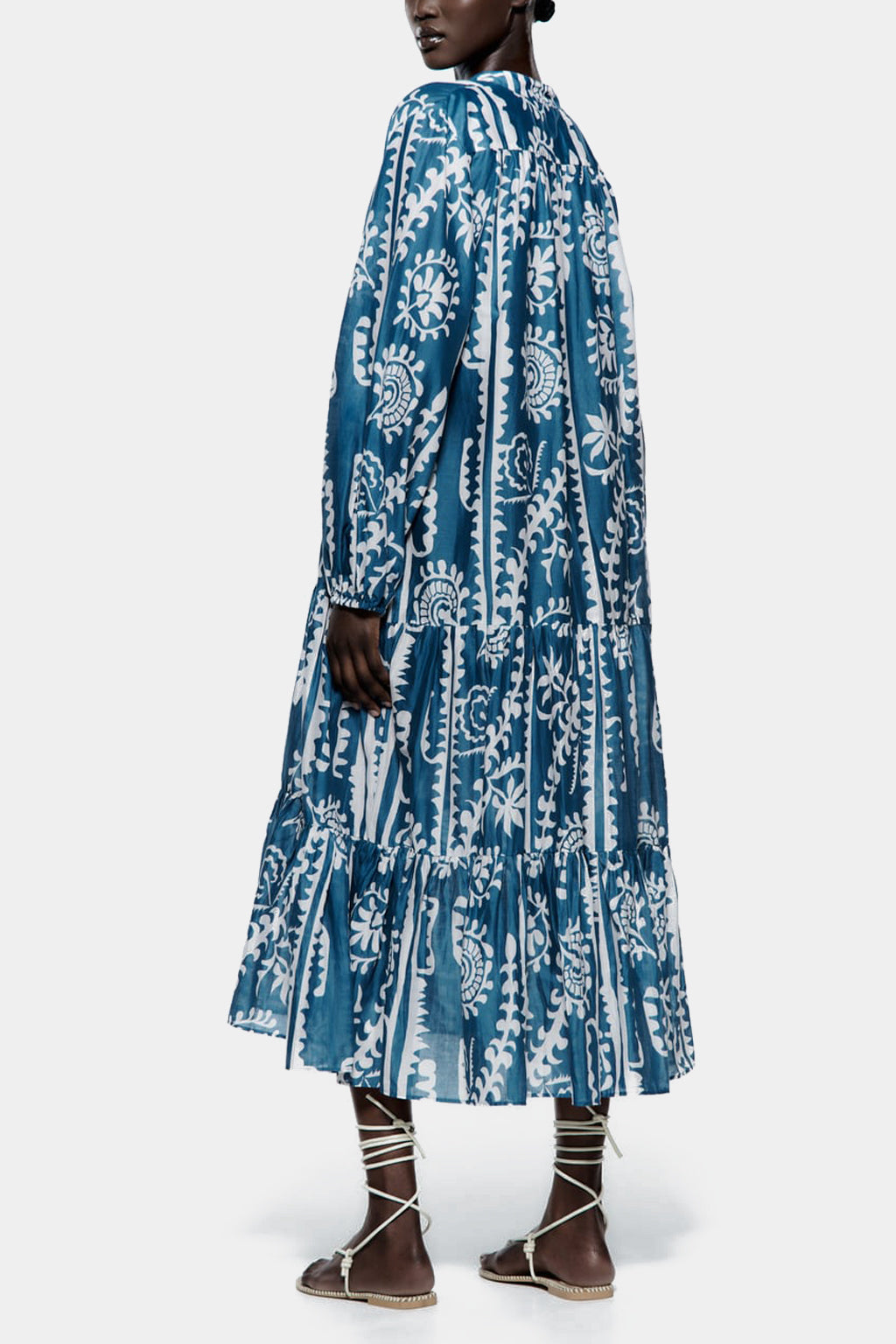 Zara - Printed Panel Dress