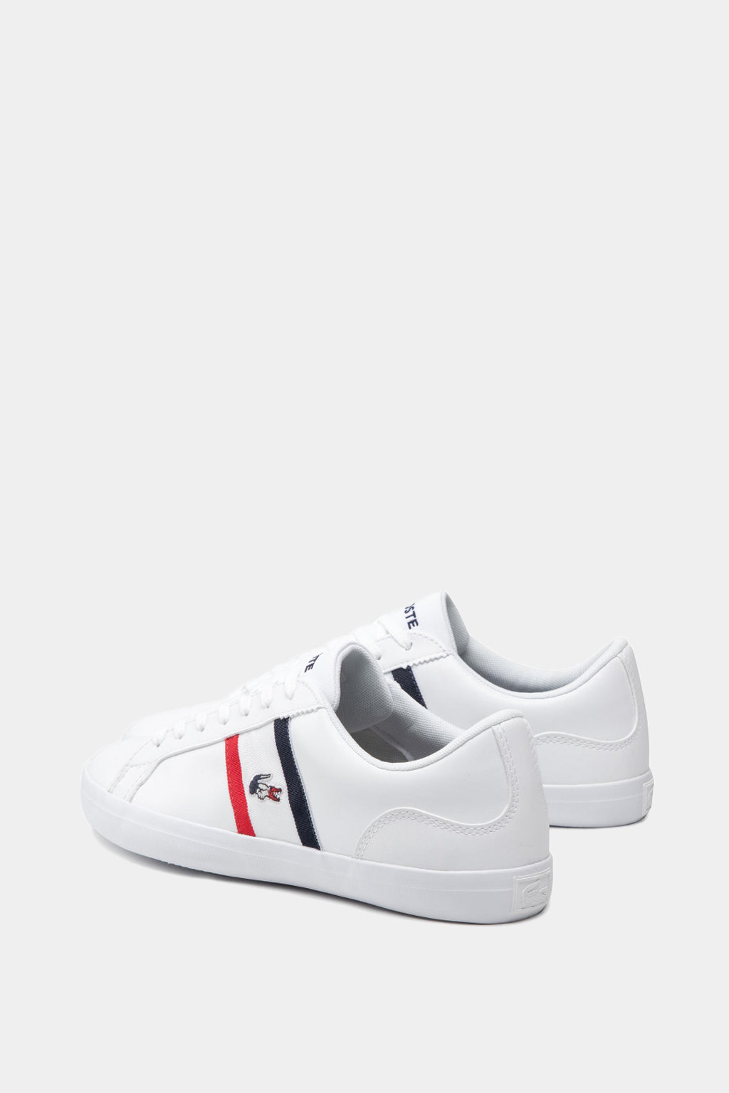 Lacoste - Lerond Tricolore Leather And Synthetic Trainers