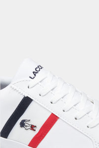 Thumbnail for Lacoste - Lerond Tricolore Leather And Synthetic Trainers