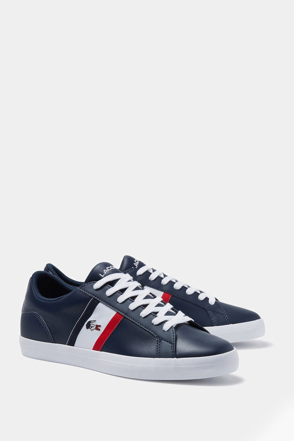 Lacoste - Lerond Tri22 Navy Men's Leather Sneaker