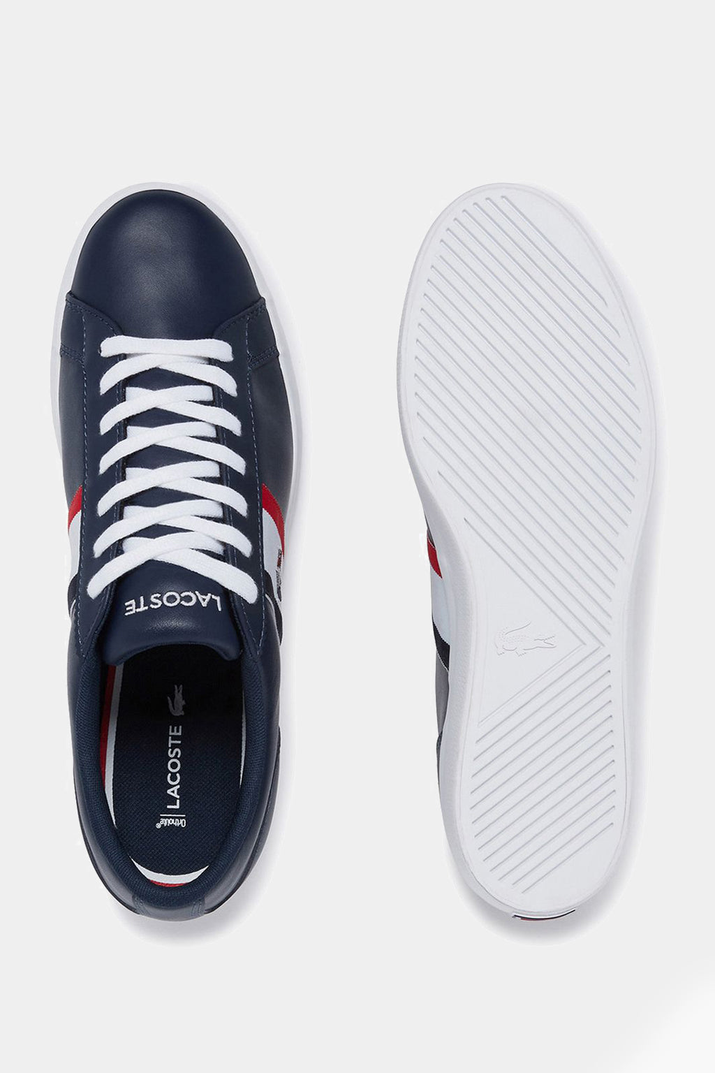 Lacoste - Lerond Tri22 Navy Men's Leather Sneaker