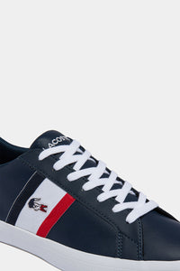 Thumbnail for Lacoste - Lerond Tri22 Navy Men's Leather Sneaker
