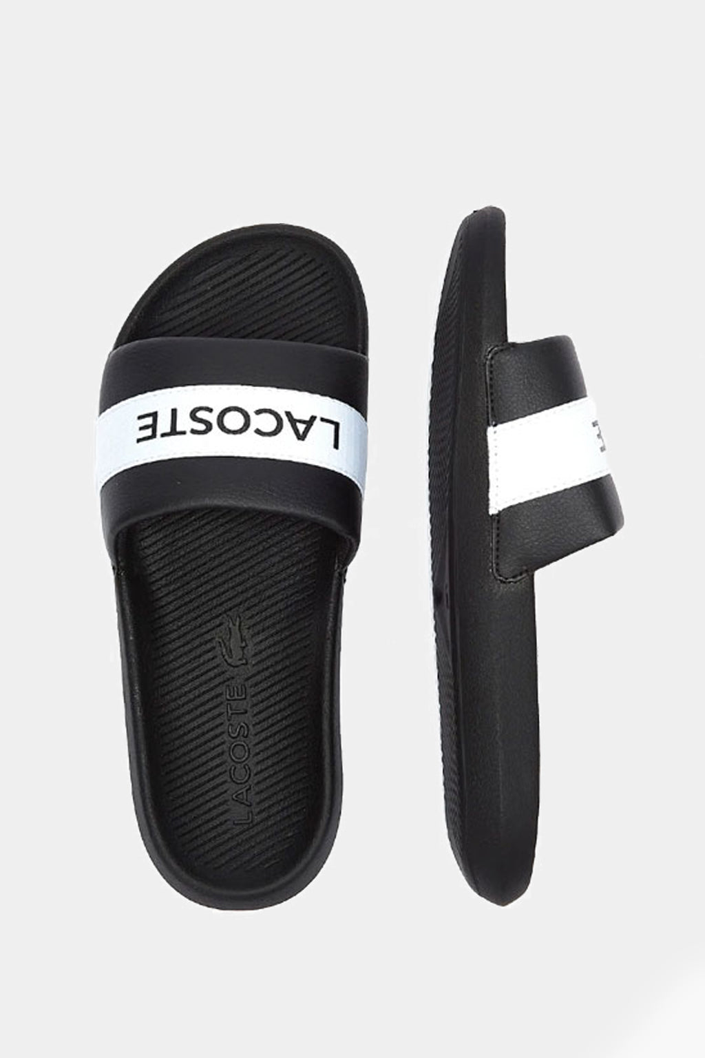 Lacoste - Croco Text Print Slides