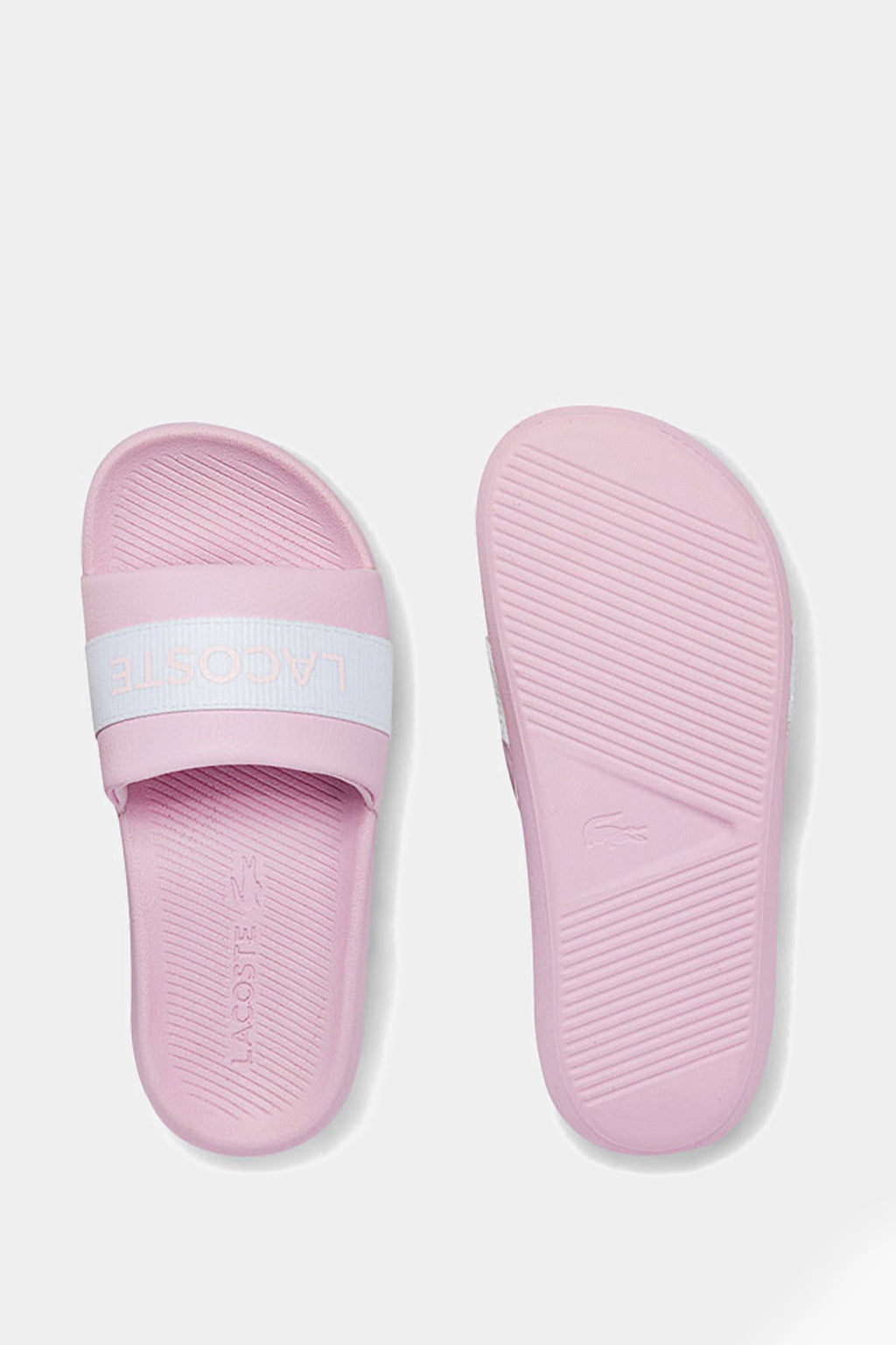 Lacoste - Croc Text Print Slides