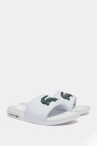 Thumbnail for Lacoste - Croc Dualiste Synthetic Logo Strap Slides