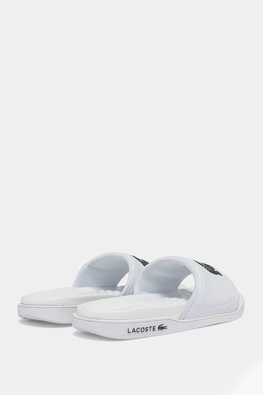 Lacoste - Croc Dualiste Synthetic Logo Strap Slides