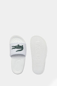 Thumbnail for Lacoste - Croc Dualiste Synthetic Logo Strap Slides