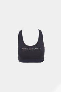 Thumbnail for Tommy Hilfiger - Kiwi Solid Logo Sports Bra