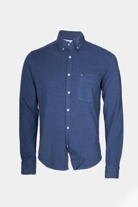 Thumbnail for Tommy Hilfiger - Blue Cotton Shirt