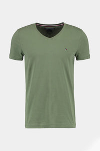 Thumbnail for Tommy Hilfiger- V- Neck T-Shirt