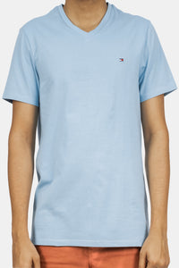 Thumbnail for Tommy Hilfiger- V- Neck T-Shirt