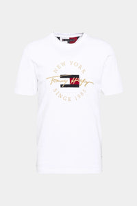 Thumbnail for Tommy Hilfiger - T- shirt With Label Stitching