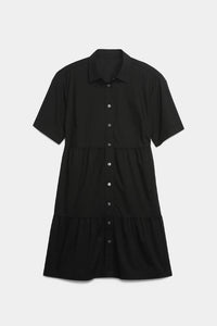 Thumbnail for Gap - Tiered Mini Shirt Dress