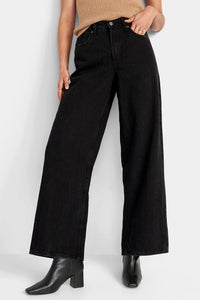 Thumbnail for Old Navy - Extra High-Waisted Baggy Wide-Leg Non-Stretch Jeans for Women
