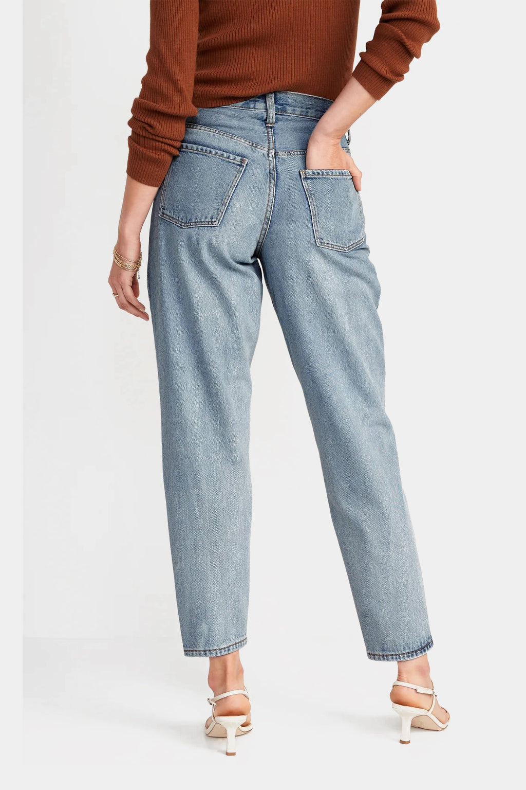 Old Navy - Extra High-Waisted Non-Stretch Balloon Jeans for Women