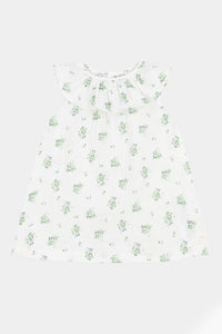 Thumbnail for Petit Bateau - Printed Short Sleeve Dress
