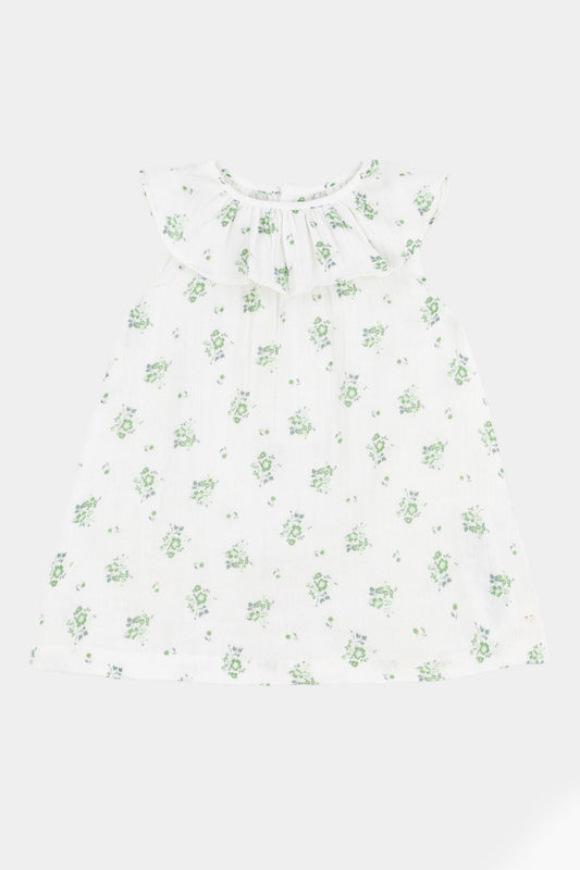 Petit Bateau - Printed Short Sleeve Dress