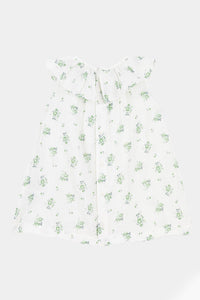 Thumbnail for Petit Bateau - Printed Short Sleeve Dress