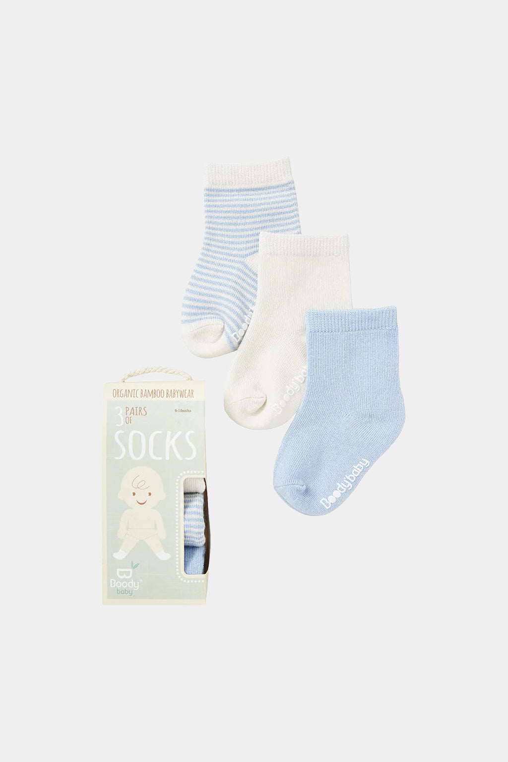 Boody - Baby Socks 3pcs Pack