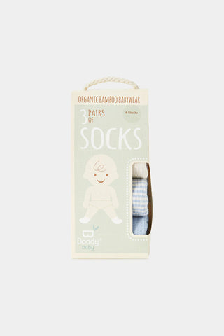 Boody - Baby Socks 3pcs Pack