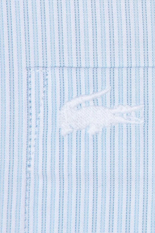 Lacoste - Men's Regular Fit Vertically Striped Cotton poplin shirt