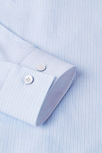 Thumbnail for Lacoste - Men's Regular Fit Vertically Striped Cotton poplin shirt