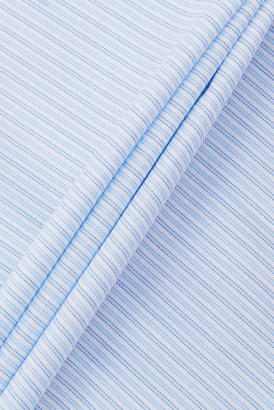 Lacoste - Men's Regular Fit Vertically Striped Cotton poplin shirt