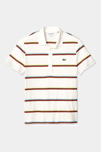 Thumbnail for Lacoste - Men's Heritage Regular Fit Color Block Cotton Polo Shirt