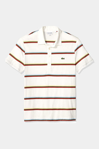 Lacoste - Men's Heritage Regular Fit Color Block Cotton Polo Shirt