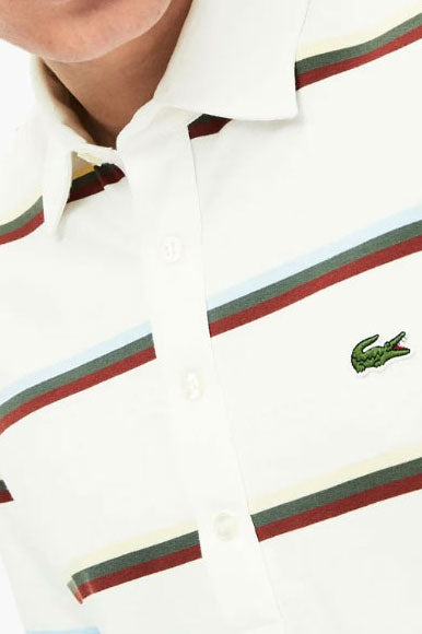 Lacoste - Men's Heritage Regular Fit Color Block Cotton Polo Shirt