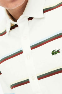 Thumbnail for Lacoste - Men's Heritage Regular Fit Color Block Cotton Polo Shirt