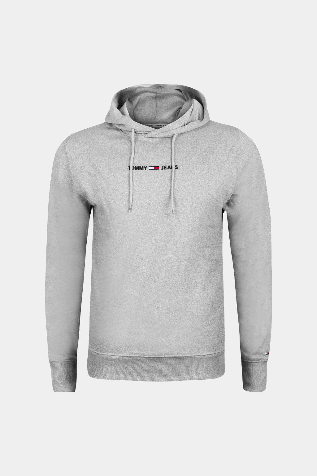 Tommy Hilfiger - Unisex Grey Hoodie With Chest Logo