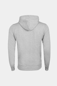 Thumbnail for Tommy Hilfiger - Unisex Grey Hoodie With Chest Logo