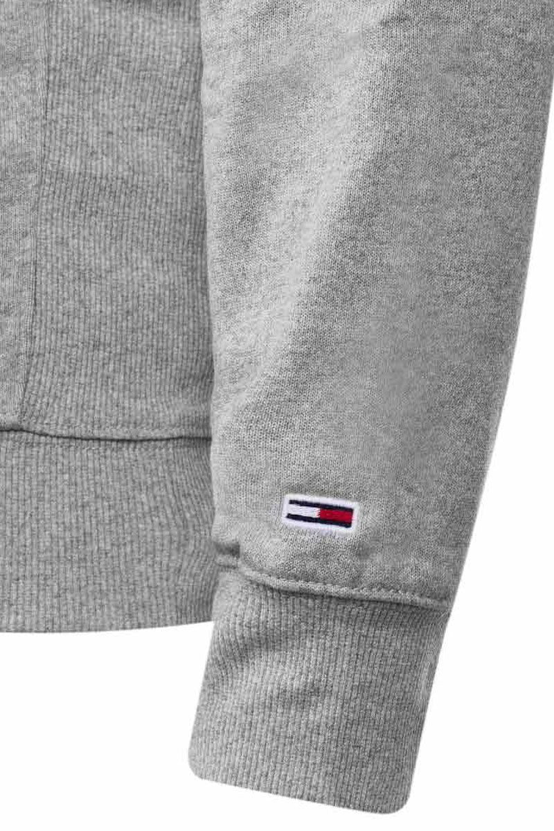 Tommy Hilfiger - Unisex Grey Hoodie With Chest Logo