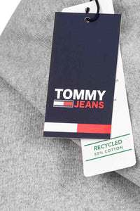 Thumbnail for Tommy Hilfiger - Unisex Grey Hoodie With Chest Logo