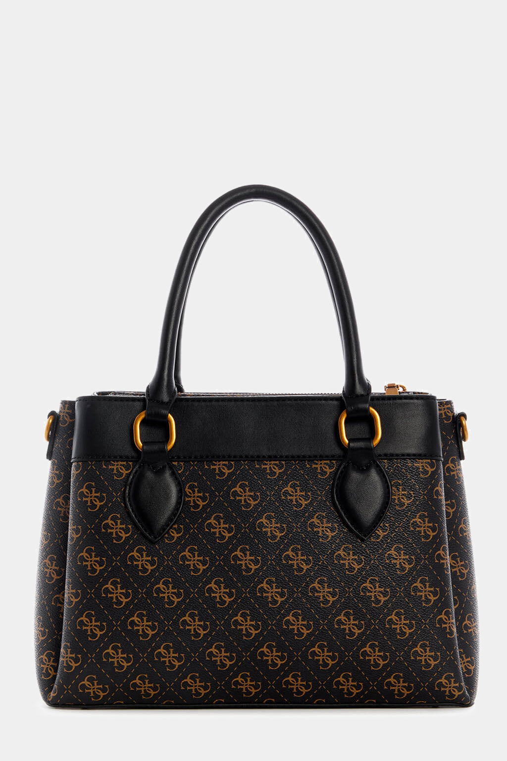 Guess Brown Kasinta 3 Compartment Satchel