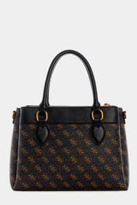 Thumbnail for Guess Brown Kasinta 3 Compartment Satchel