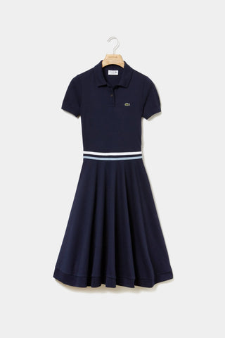 Lacoste - Women's Fitted Cotton Polo Dress