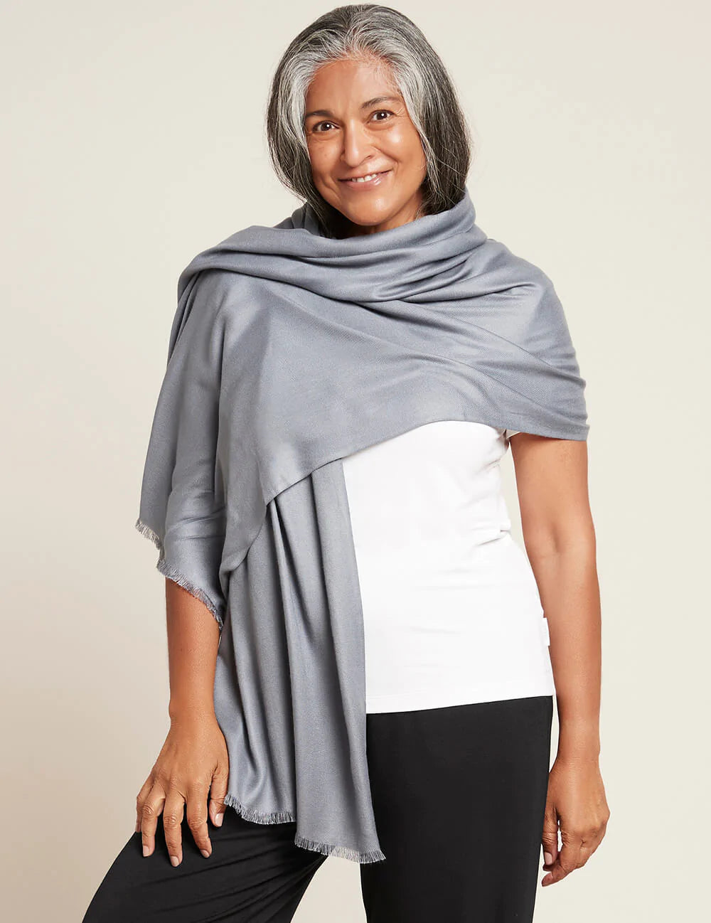 Boody - Fringed Hem Scarf