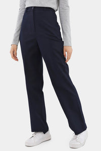 Thumbnail for Lacoste - Chino Textured Navy Blue Pants