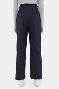 Thumbnail for Lacoste - Chino Textured Navy Blue Pants