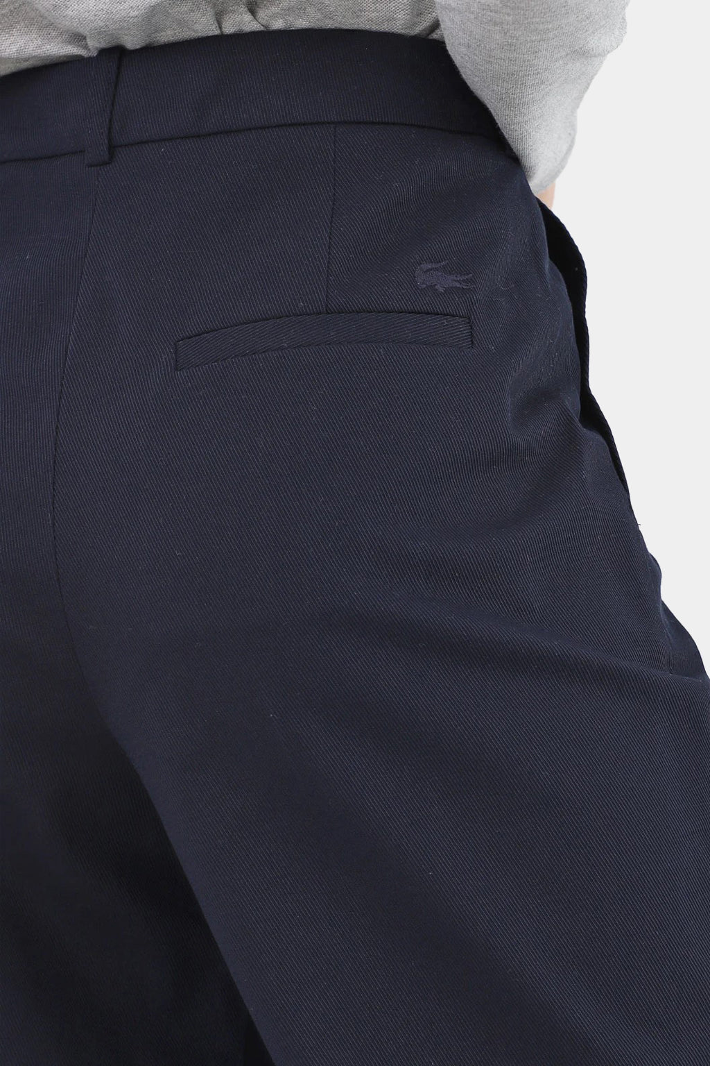 Lacoste - Chino Textured Navy Blue Pants