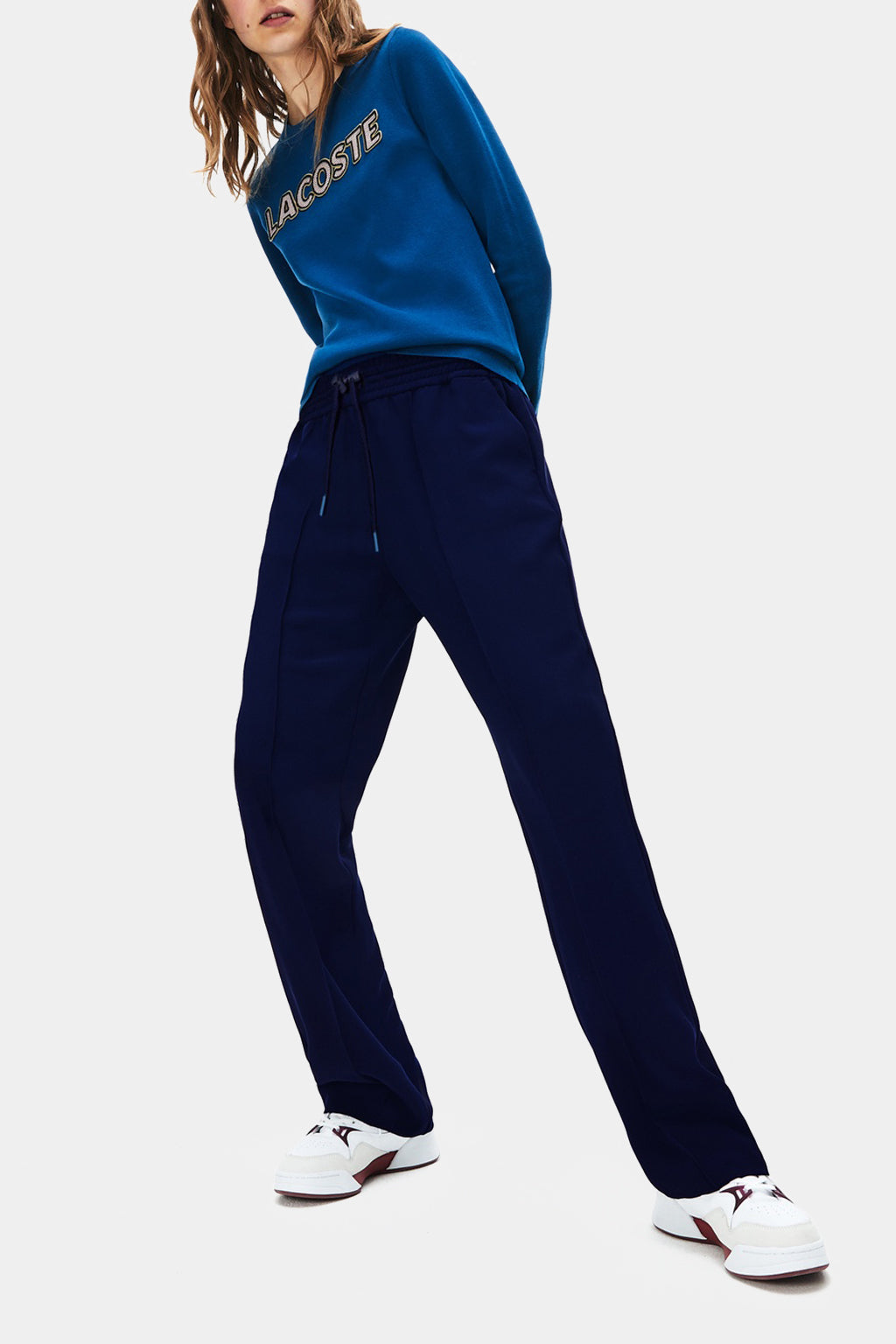 Lacoste - Wide Pleated Track Pants
