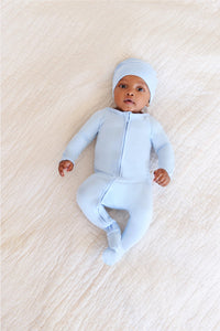 Thumbnail for Boody - Long Sleeve Onesie with Two Way Zipper