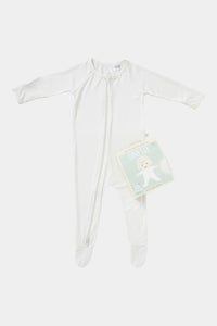 Thumbnail for Boody - Long Sleeve Onesie with Two Way Zipper