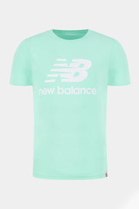 Thumbnail for New Balance - Essentials Stacked Logo Short Sleeve